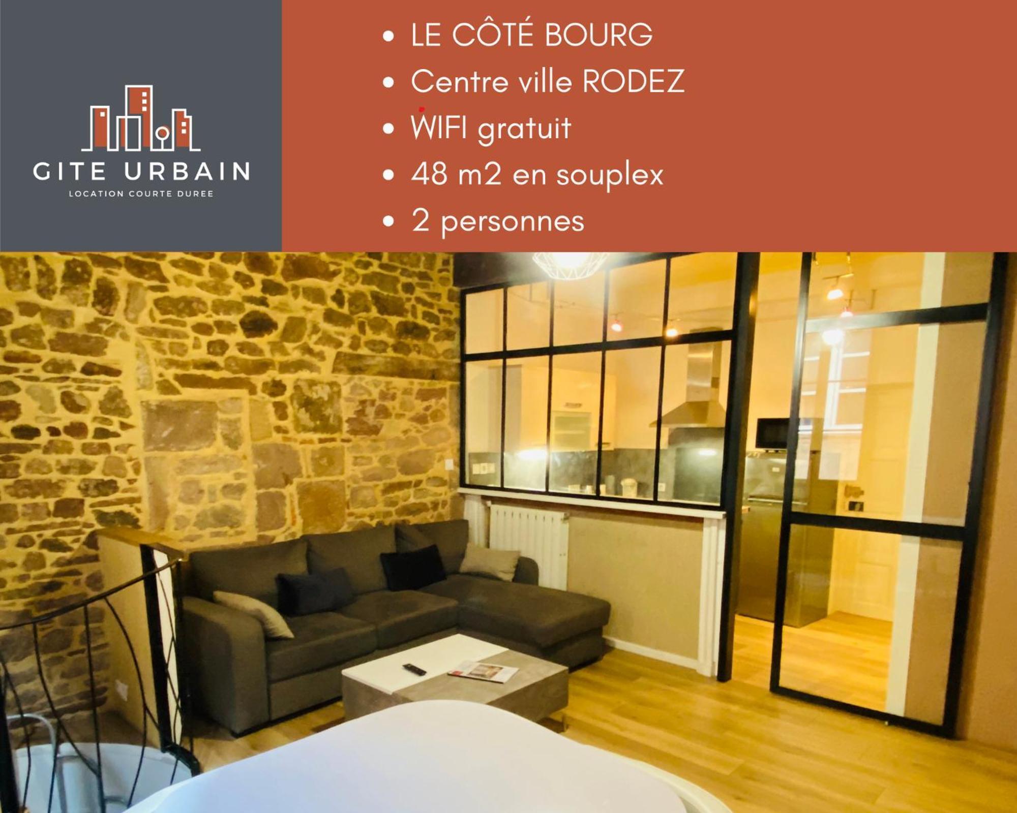 Gite Urbain - Cote Charme โรเดซ ภายนอก รูปภาพ